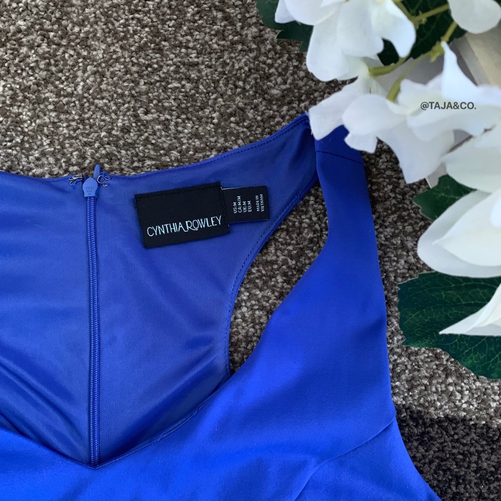 ❤️❤️CYNTHIA ROWLEY: Neon Racerback Dress - Picture 4 of 8